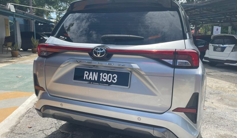 
Terpakai 2022 Toyota VELOZ 1.5 (A) F.SPEC B.ROOF full									